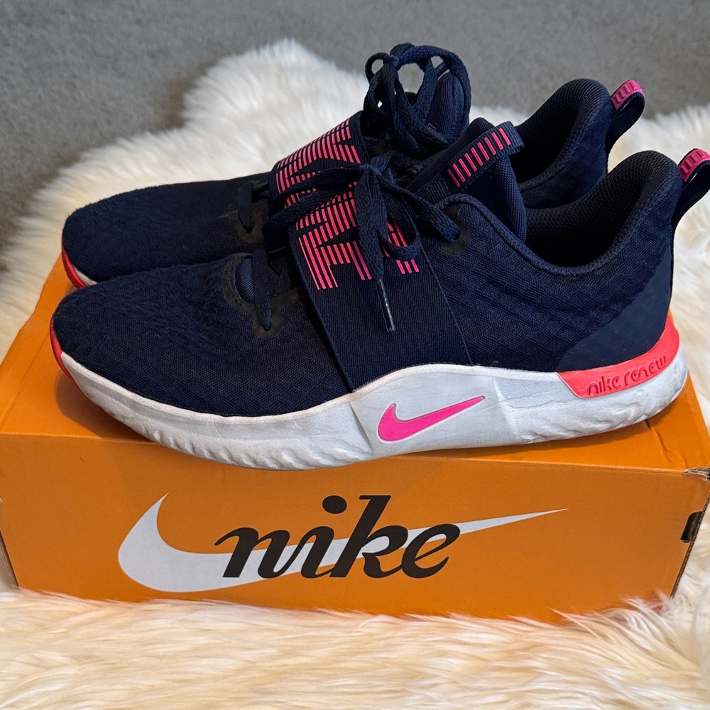 Nike Dark Blue and Pink Sneakers dc1869-490